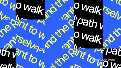 Kinetic Titles Titles template preview