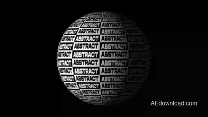 Kinetic Typography Titles | After Effects Titles template preview