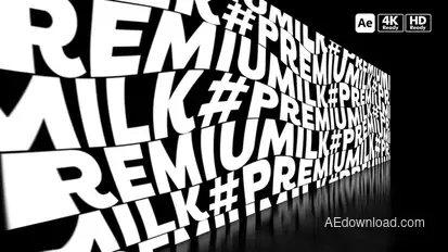 Kinetic Walls Pack 4 Titles template preview