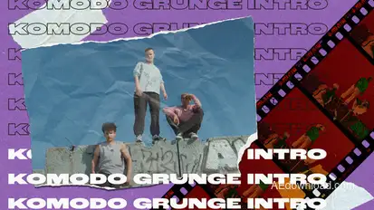 Komodo - Urban Intro Openers template preview