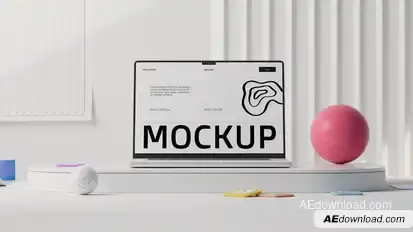 Laptop Mockup Product Promo template preview