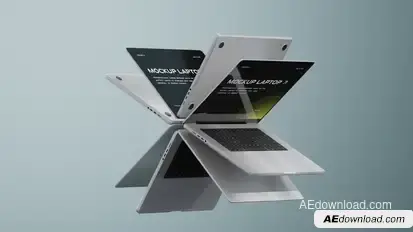 Laptop Mockup Product Promo template preview