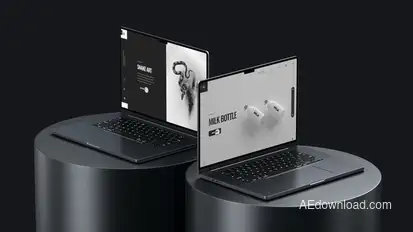 Laptop Mockups - 4K UltraHD Product Promo template preview