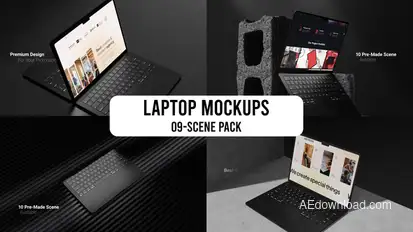 Laptop Mockups Promo Product Promo template preview