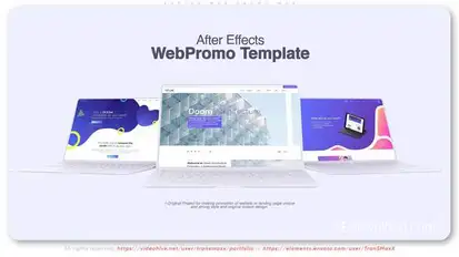 Laptop Web Promo. W04 Product Promo template preview