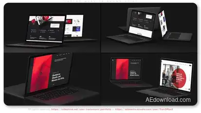 Laptop Website Promo v1.01 Product Promo template preview