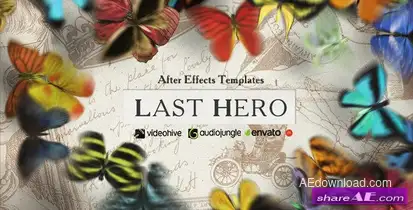 Videohive Last Hero – After Effects Project Video Displays template preview