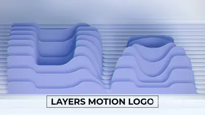 Layers Motion Logo Reveal Logo Stings template preview