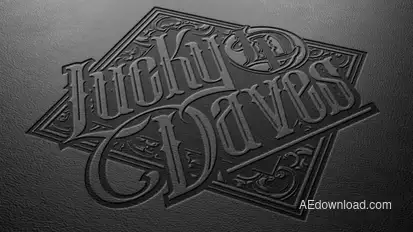 LEATHER LOGO MOCKUP Logo Stings template preview