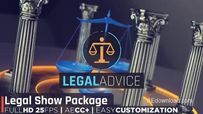 Legal Show Package broadcast-packages template preview