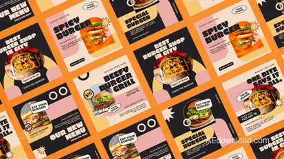 Liare Steaks Shop Posts Product Promo template preview
