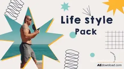 Videohive Lifestyle Fancy Slideshow Template Openers template preview