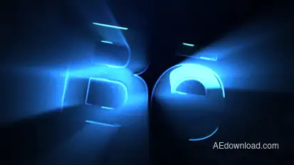 Light Edge Logo Reveal Logo Stings template preview