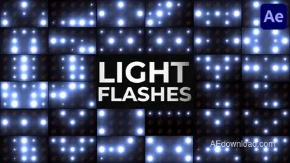 Light Flashes for After Effects Elements template preview