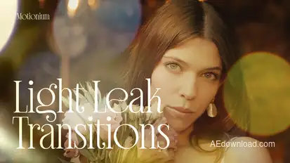 Light Leak Transitions for After Effects Elements template preview