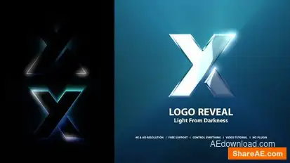 Logo intro INTRO Logo Stings template preview