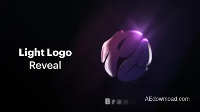 Light Logo Reveal Logo Stings template preview