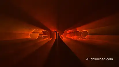 Light Rays Logo Logo Stings template preview