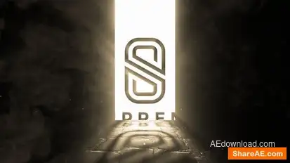 Light Rays Logo Logo Stings template preview