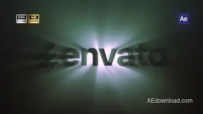 Light Rays Logo Reveal Logo Stings template preview