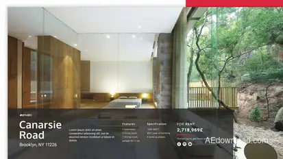 Light Real Estate Product Promo template preview