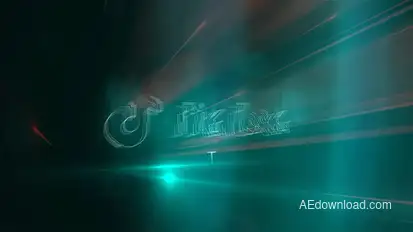 Lights Stream Logo Logo Stings template preview