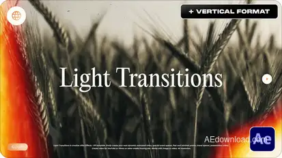 Light Transitions Elements template preview