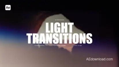 Light Transitions Elements template preview