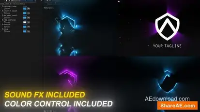 LightFX Logo Opener Logo Stings template preview