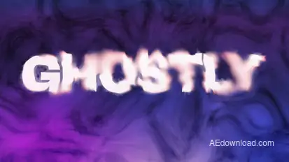 Lightning Smoke Text Effect Titles template preview