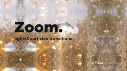 Lights & Particles Zoom Transitions Vol. 03 Elements template preview