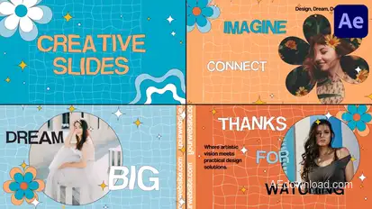 Liquid Creative Slides for After Effects Openers template preview