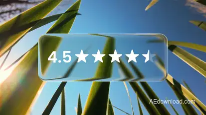 Liquid Glass Infographic Widgets Logo Stings template preview