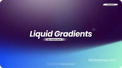 Liquid Gradients - Pack 03 Elements template preview