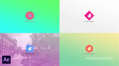 AE Liquid Logo Logo Stings template preview