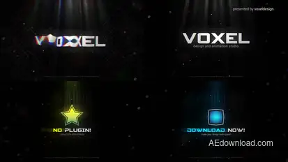 LIQUID Logo Reveal Logo Stings template preview