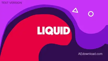 Liquid Logo Reveal Logo Stings template preview