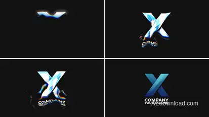 Liquid Logo Reveal Logo Stings template preview