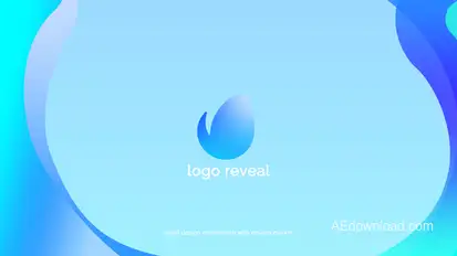 Liquid Logo Reveals Logo Stings template preview