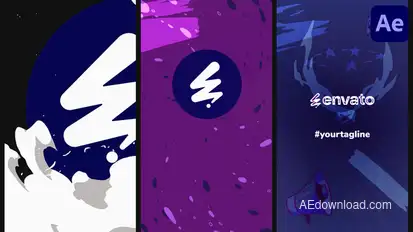 Liquid Smoke Speaker Logo | After Effects Logo Stings template preview