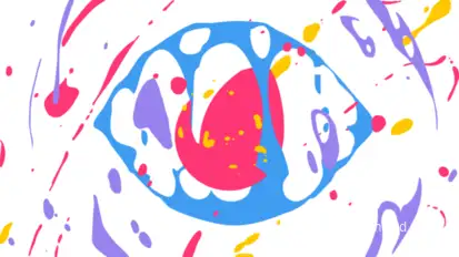 Liquid Splash Cartoon Logo Logo Stings template preview