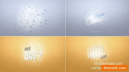 Liquid Water Logo Reveal Logo Stings template preview