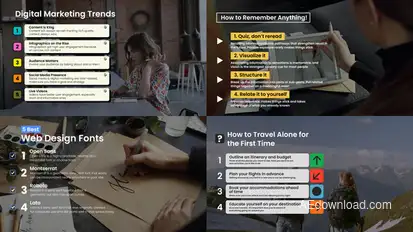 List Titles Elements template preview