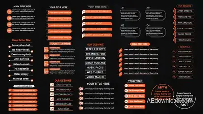 List Titles Pack Titles template preview