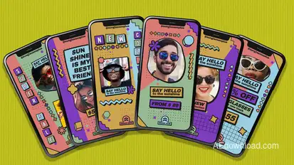 Lively Instagram Stories Product Promo template preview