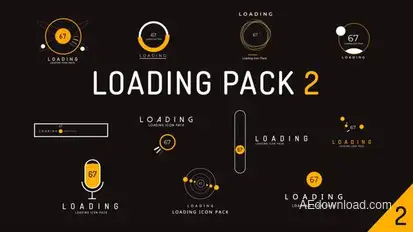 Loading Icon Pack 2 Elements template preview