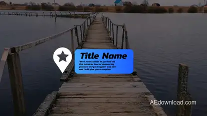 Location Titles 2.0 | AE Titles template preview