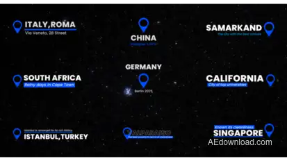 Location Titles Titles template preview