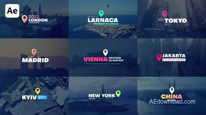 Location Titles Titles template preview
