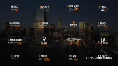 Location Titles Titles template preview